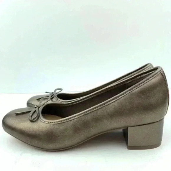 Clarks collection soft cushion heels 6 36 bronze - Picture 2 of 8